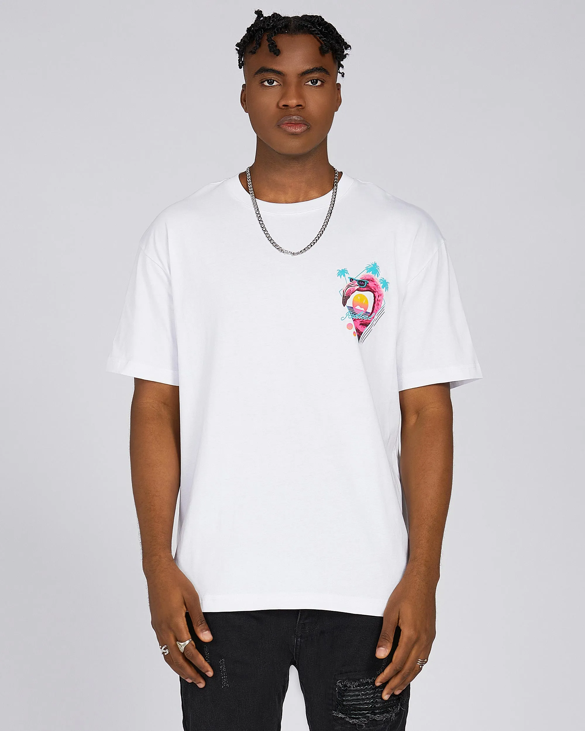 Retro Vibe Graphic Print Tee