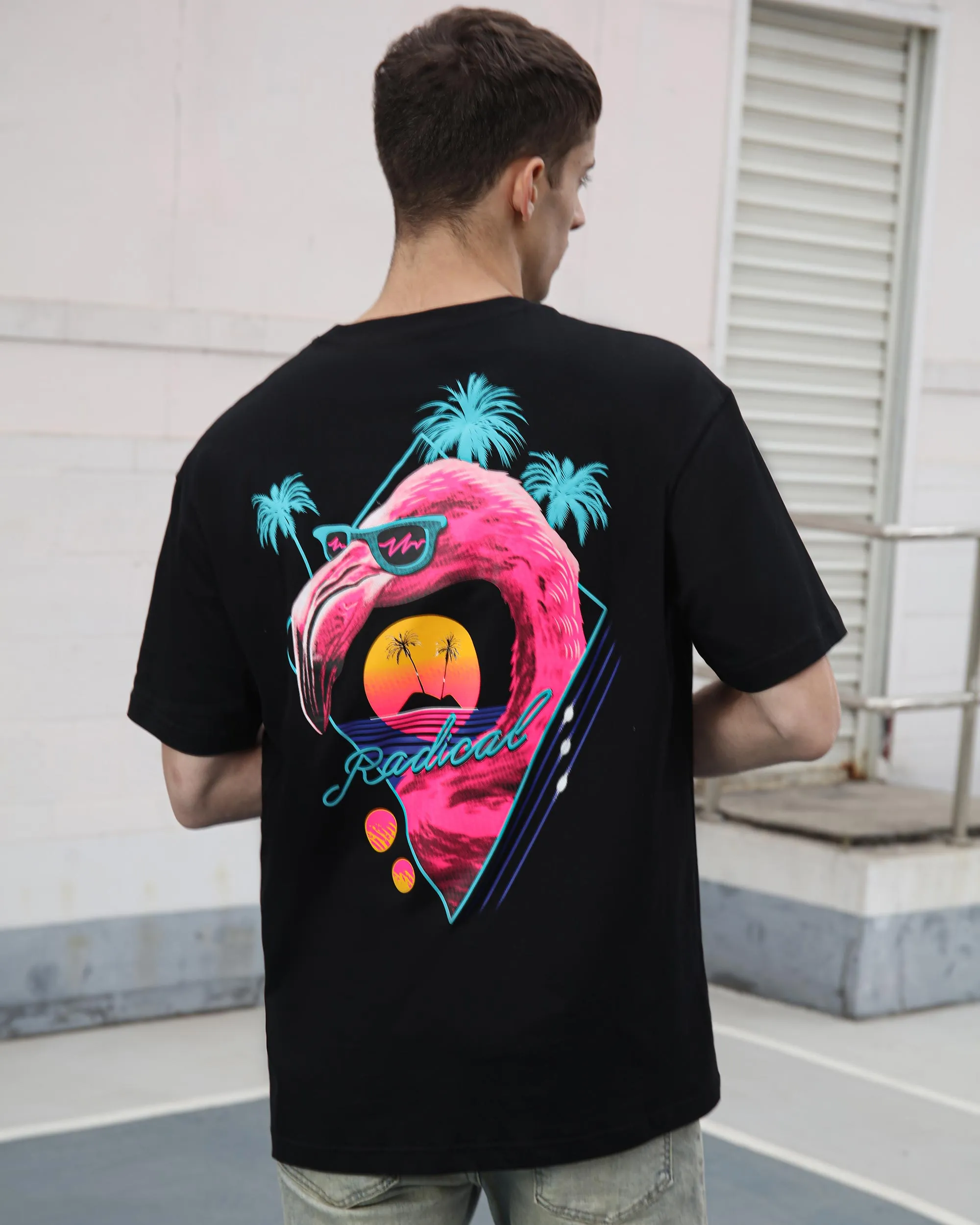 Retro Vibe Graphic Print Tee