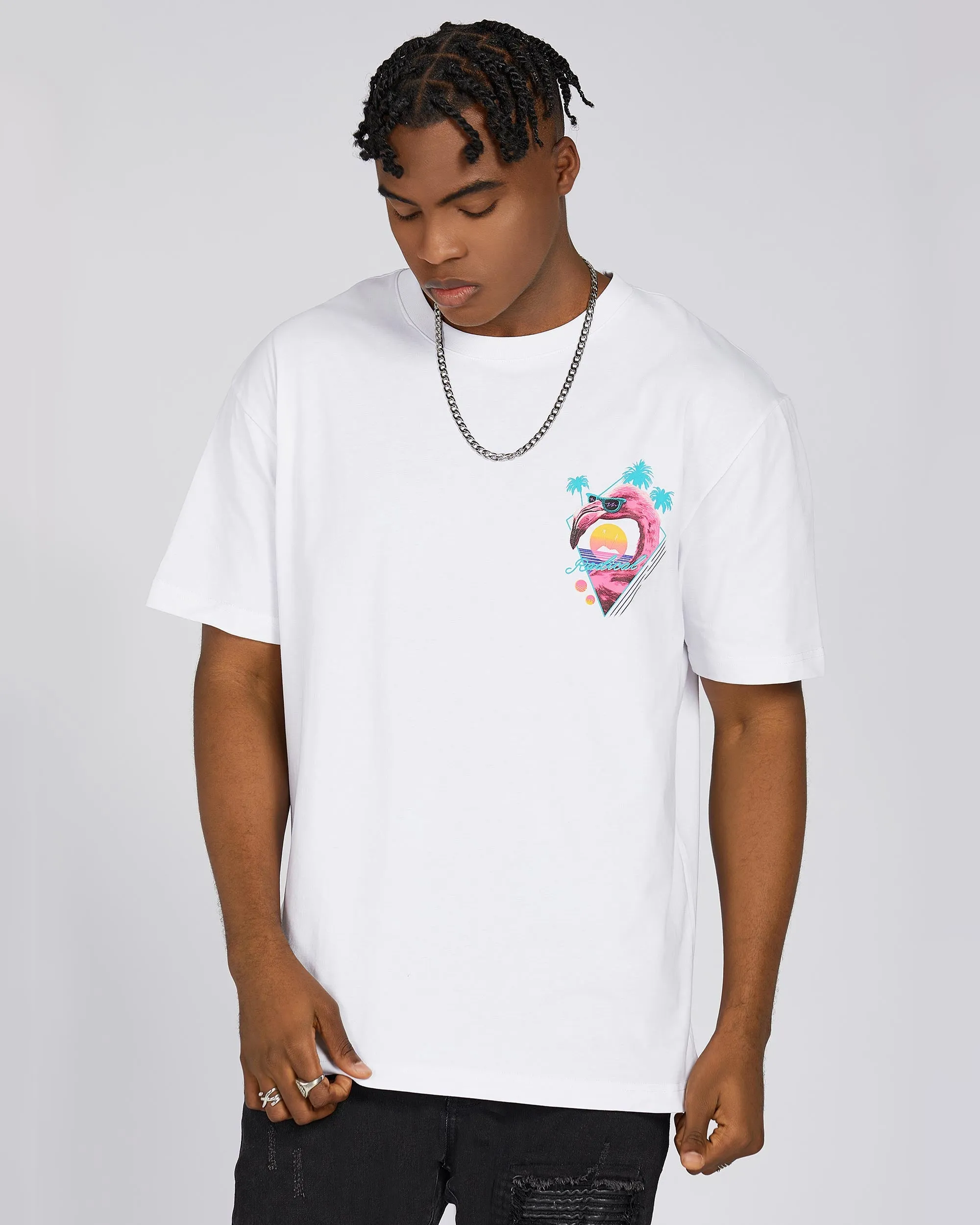 Retro Vibe Graphic Print Tee