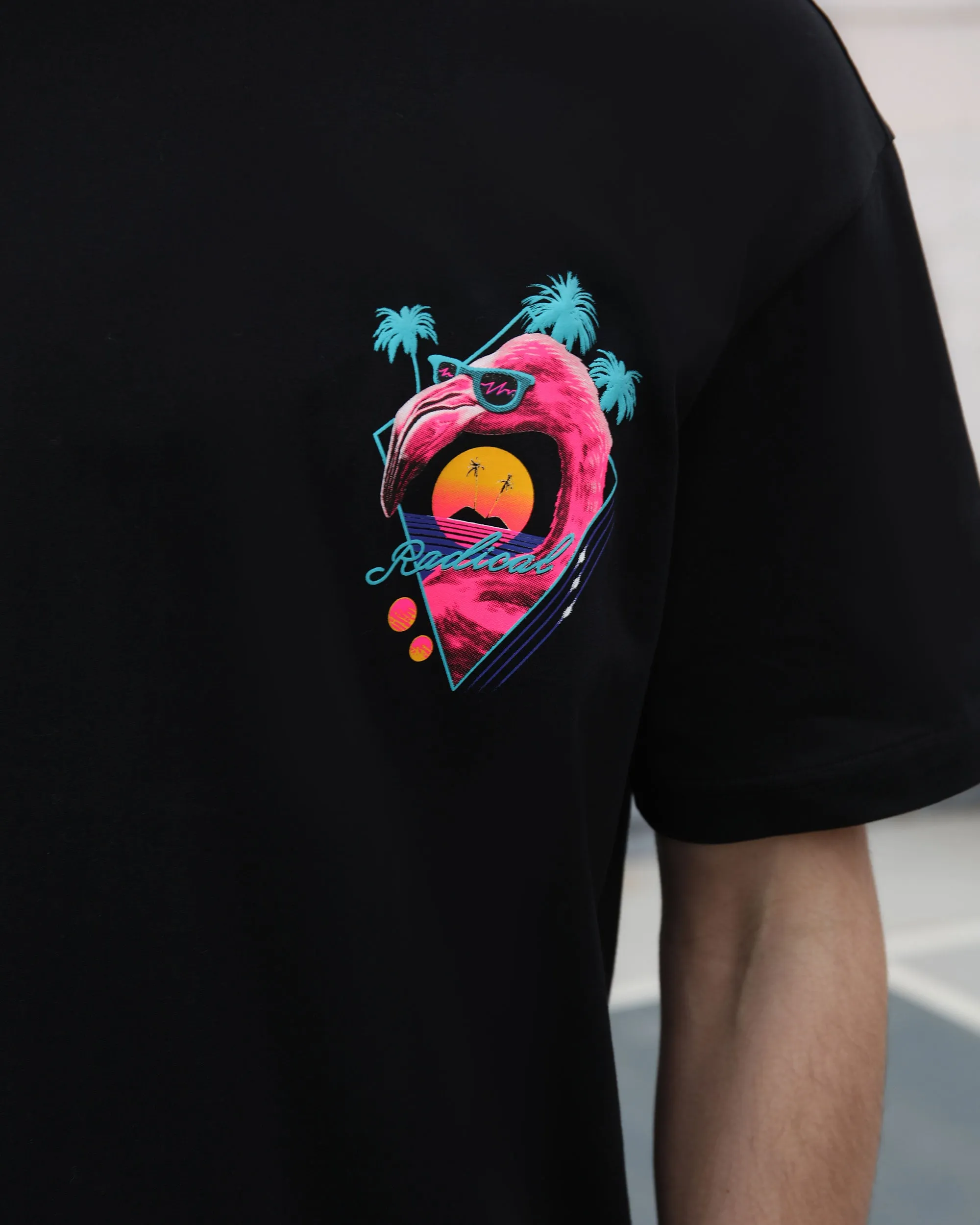 Retro Vibe Graphic Print Tee