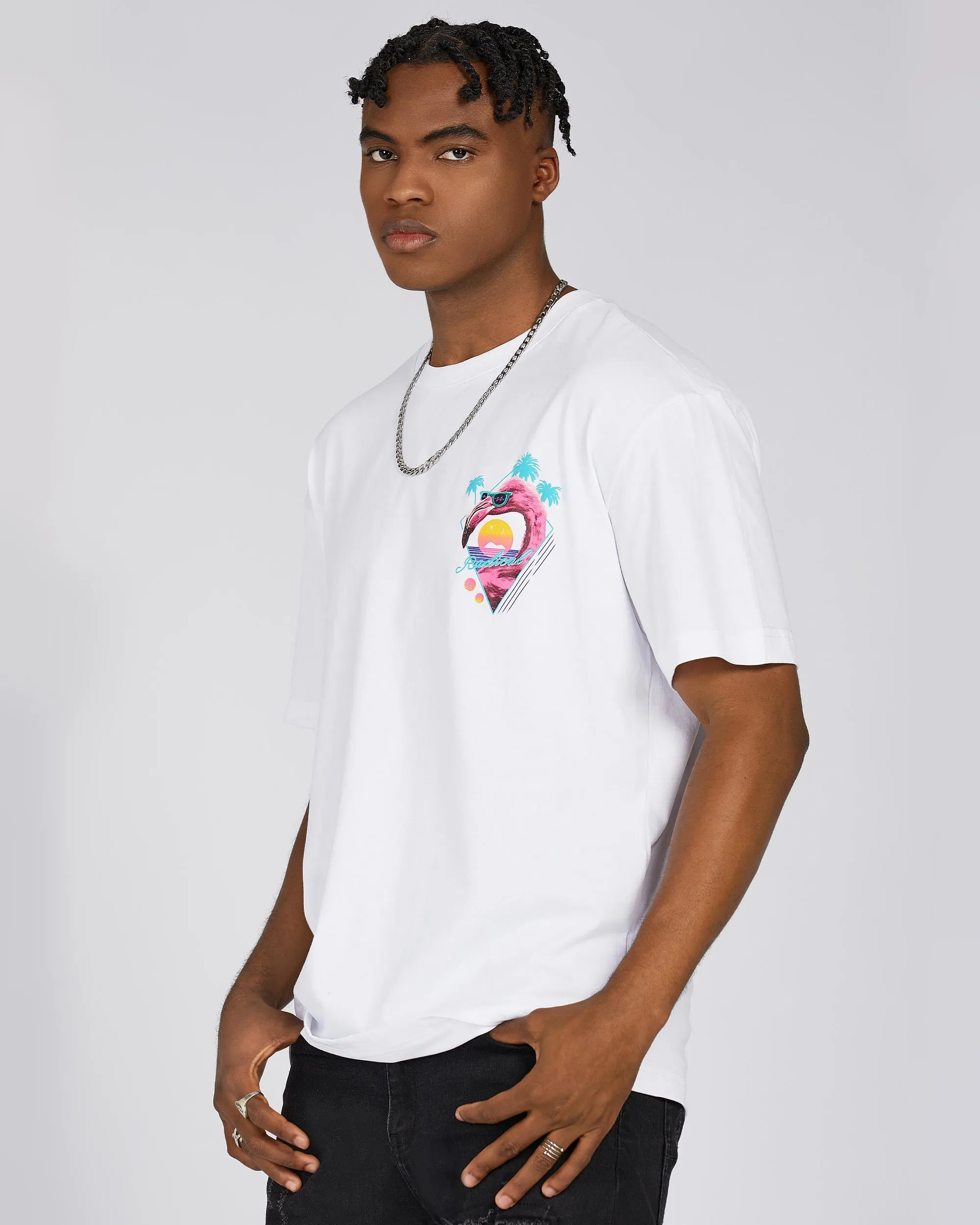 Retro Vibe Graphic Print Tee