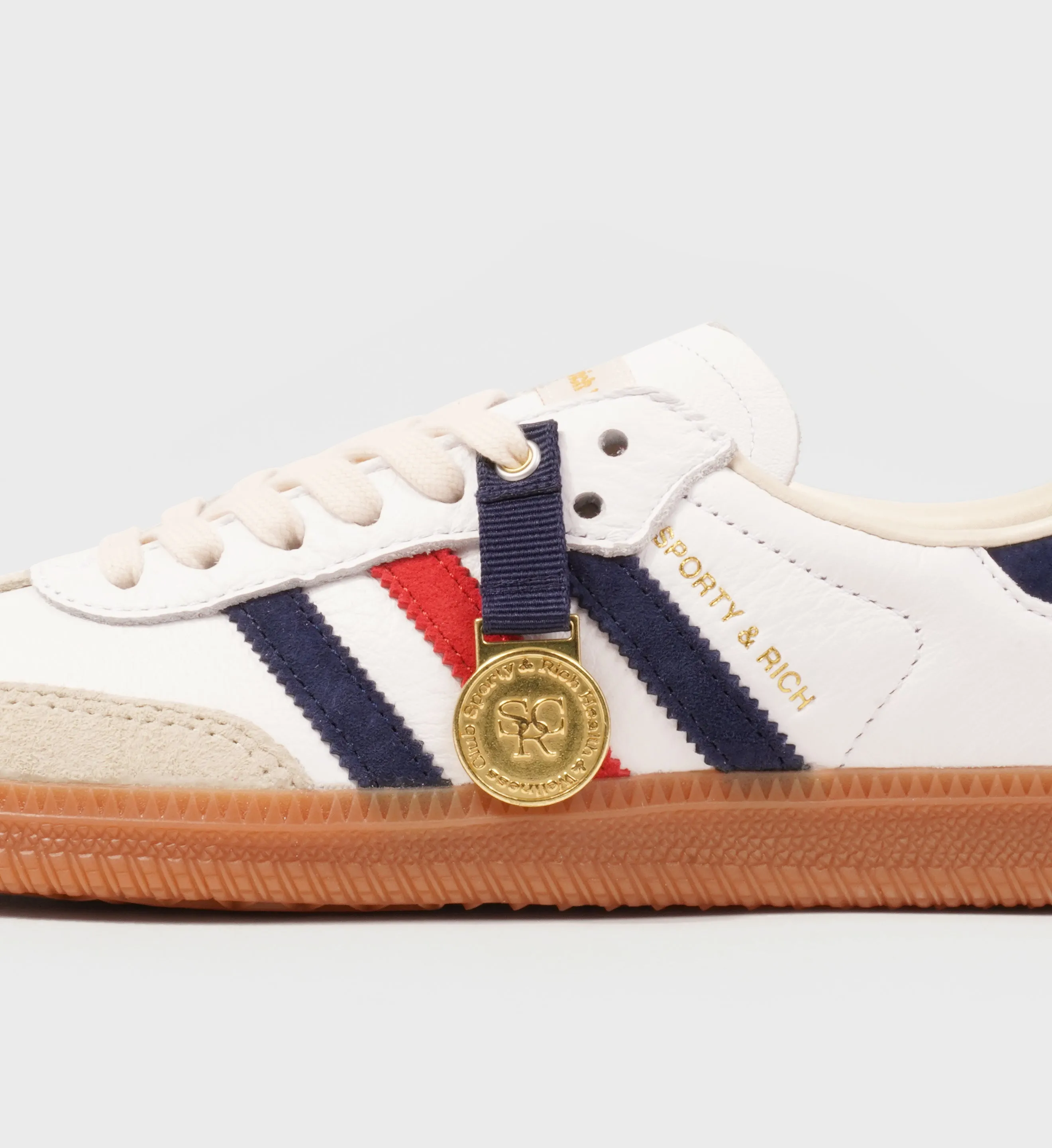 Samba - White/Sports Red/Navy