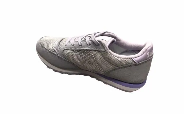 Saucony Original scarpa sneakers da ragazza Jazz SK159615Y argento