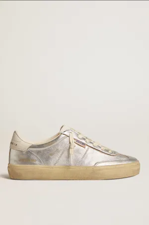 Silver Laminated Soul Star Sneaker