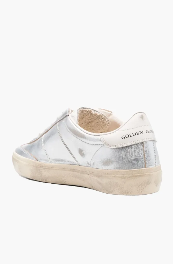 Silver Laminated Soul Star Sneaker