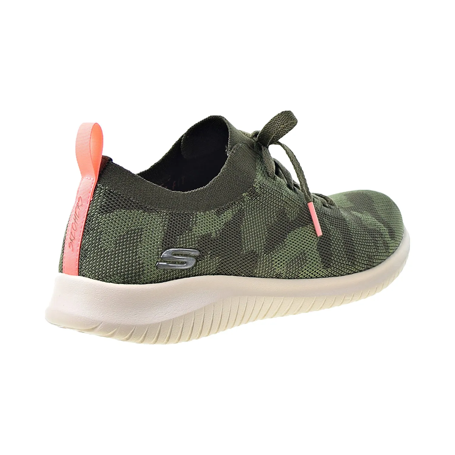 Skechers Ultra Flex Wild Pursue Women's Shoes Olive