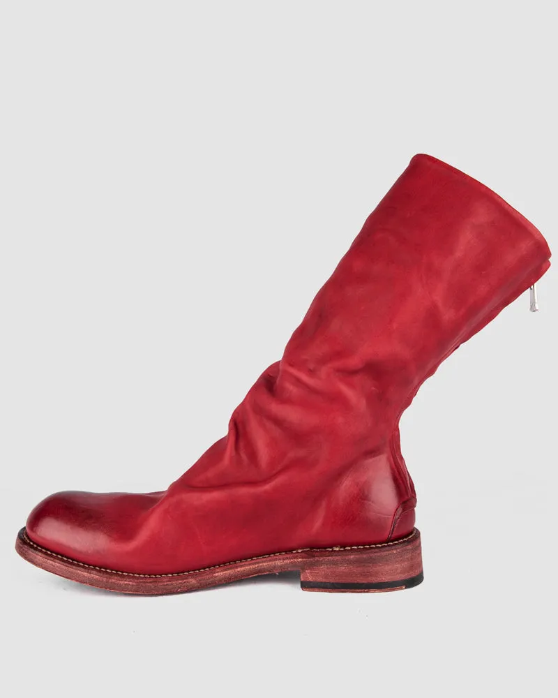 Skjold soft leather sole high shaft oxblood