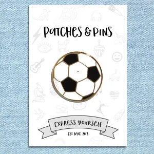 Soccer Ball Enamel Pin