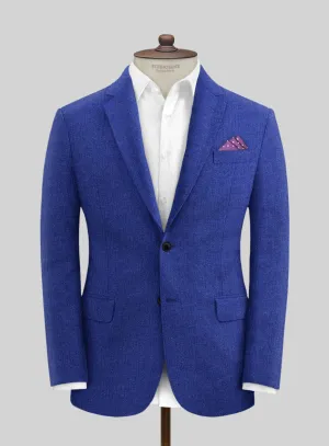 Solbiati Cobalt Blue Linen Jacket