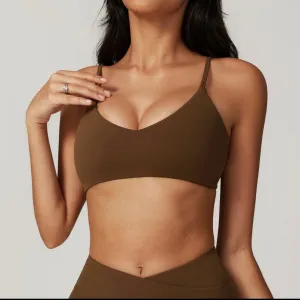 Sports Bra-Espresso