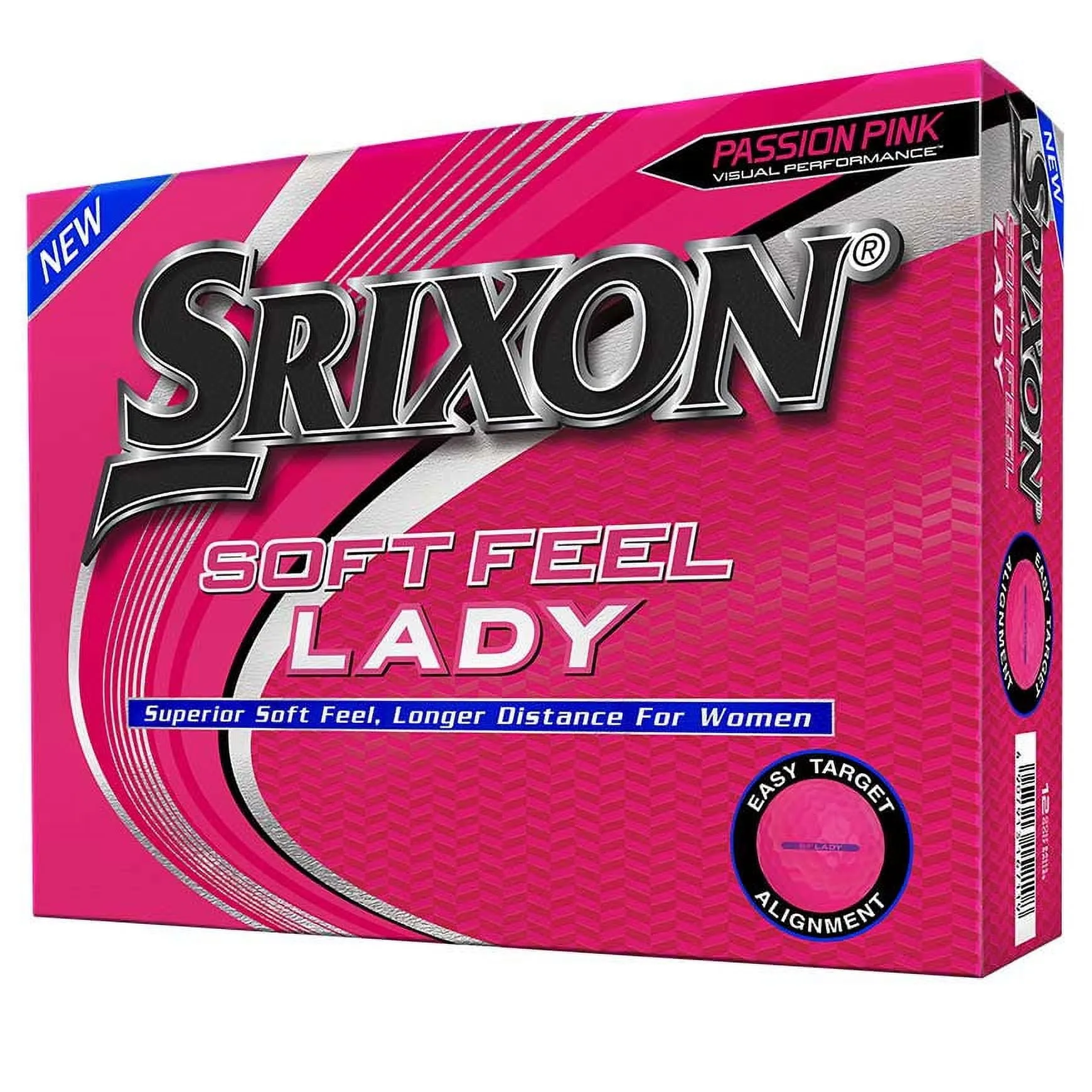 Srixon Soft Feel Lady White Dozen