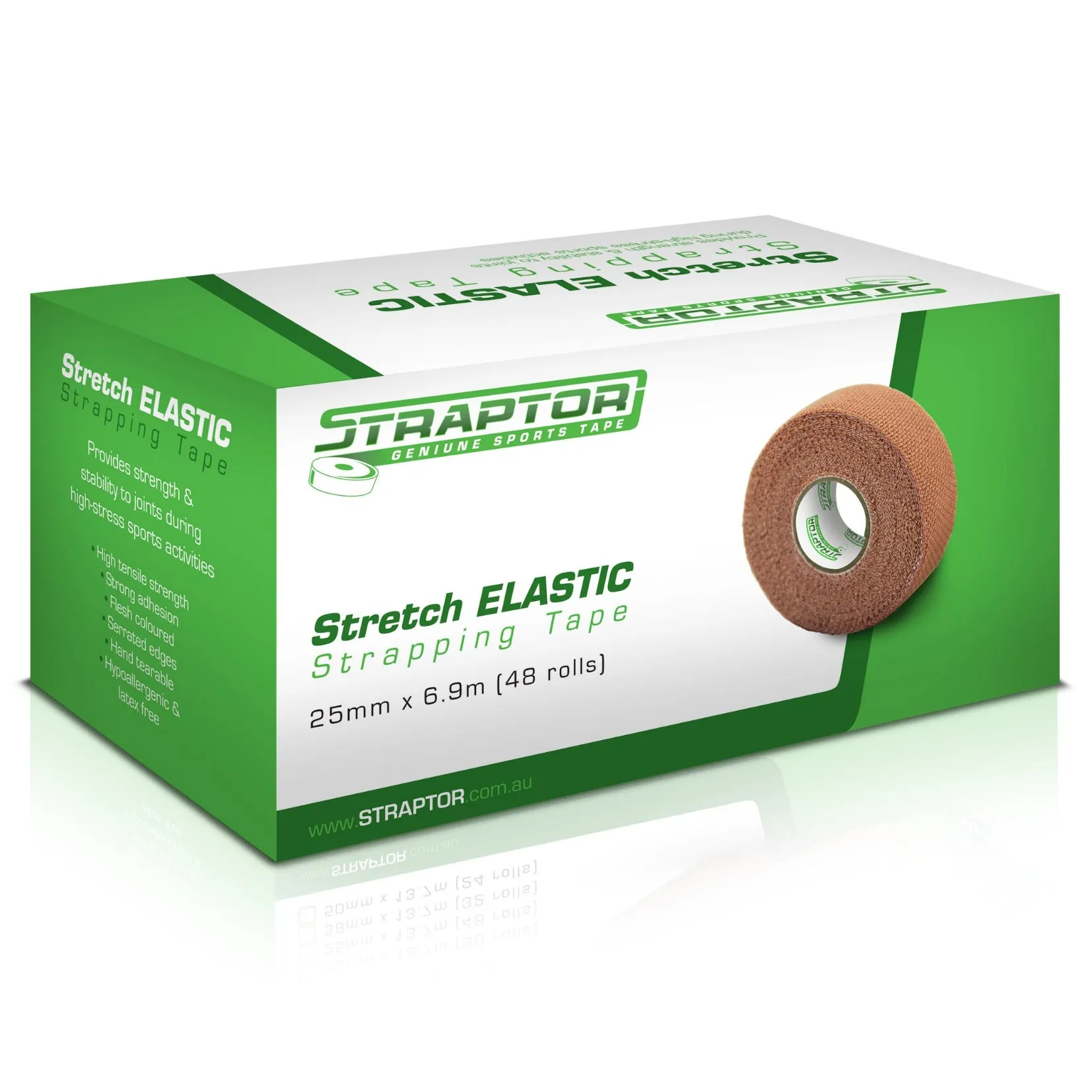 Stretch Elastic Adhesive Bandage Thumb Tape 25mm x 4.5m - Straptor (1)