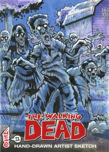 The Walking Dead Comic Book Trading Cards