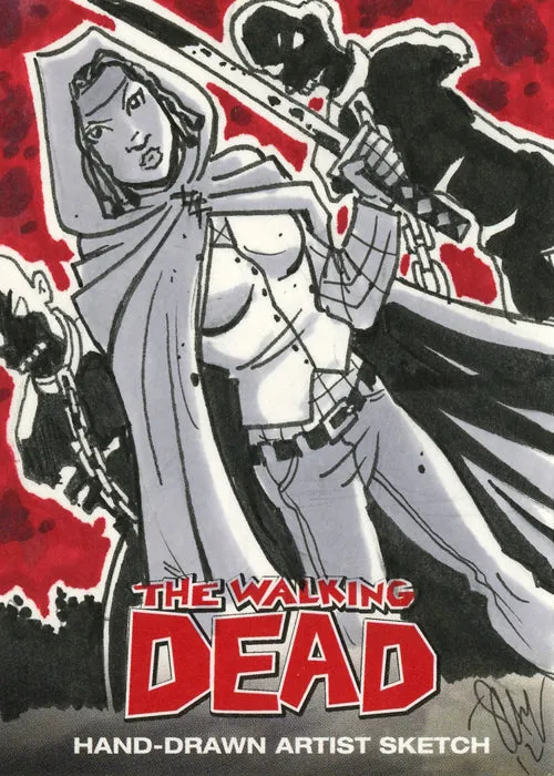 The Walking Dead Comic Book Trading Cards