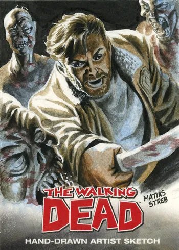 The Walking Dead Comic Book Trading Cards