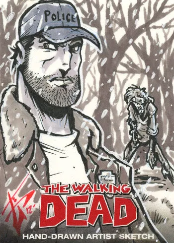 The Walking Dead Comic Book Trading Cards