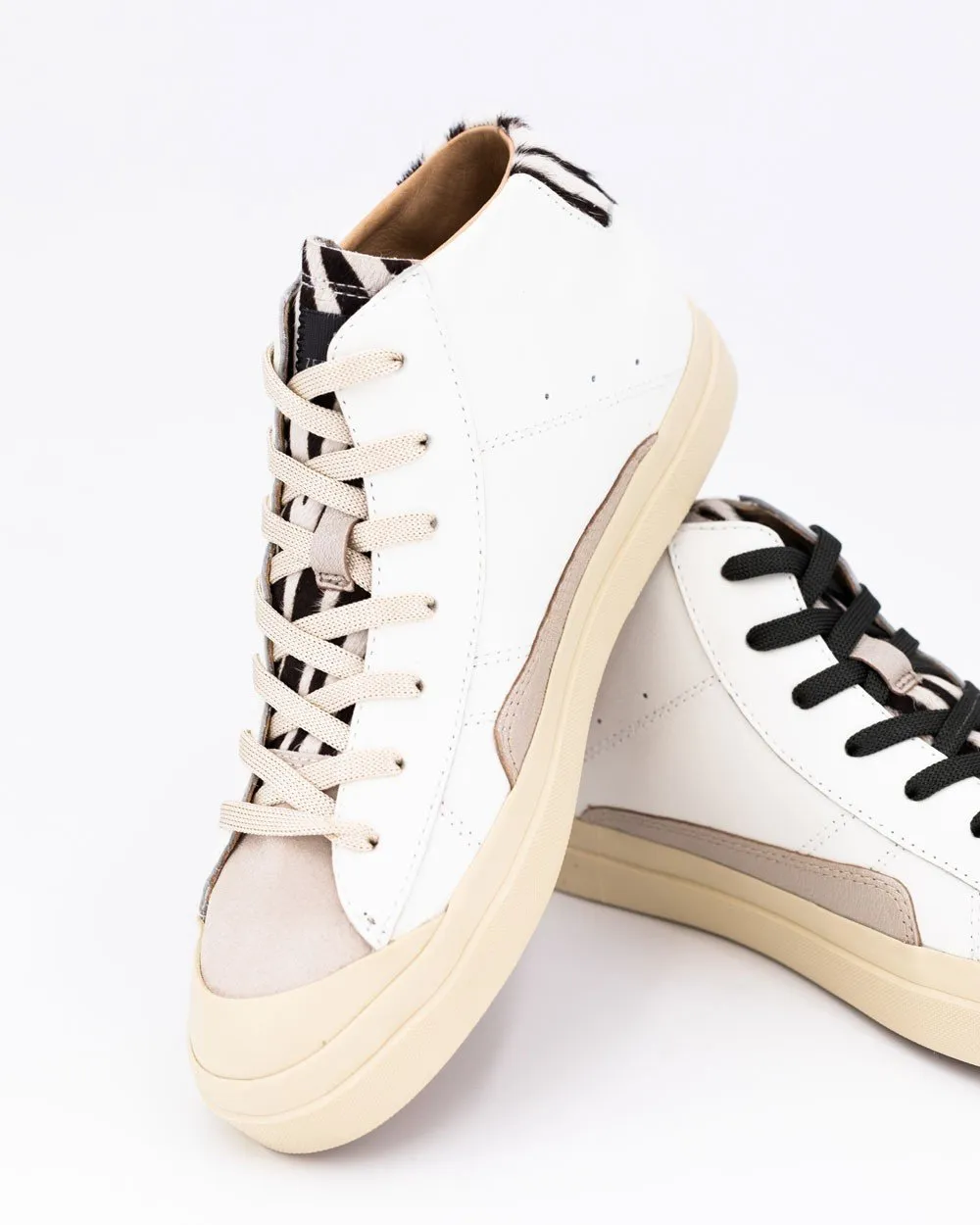 Topaz White Zebra Hi Sneakers