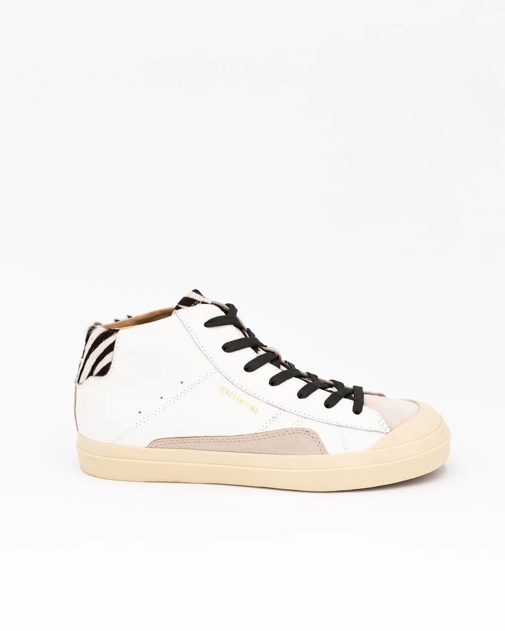 Topaz White Zebra Hi Sneakers