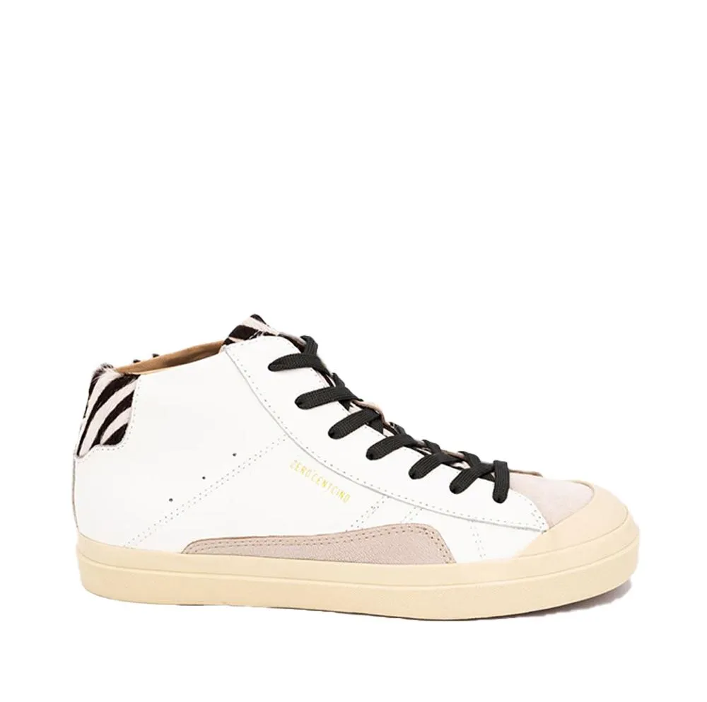 Topaz White Zebra Hi Sneakers