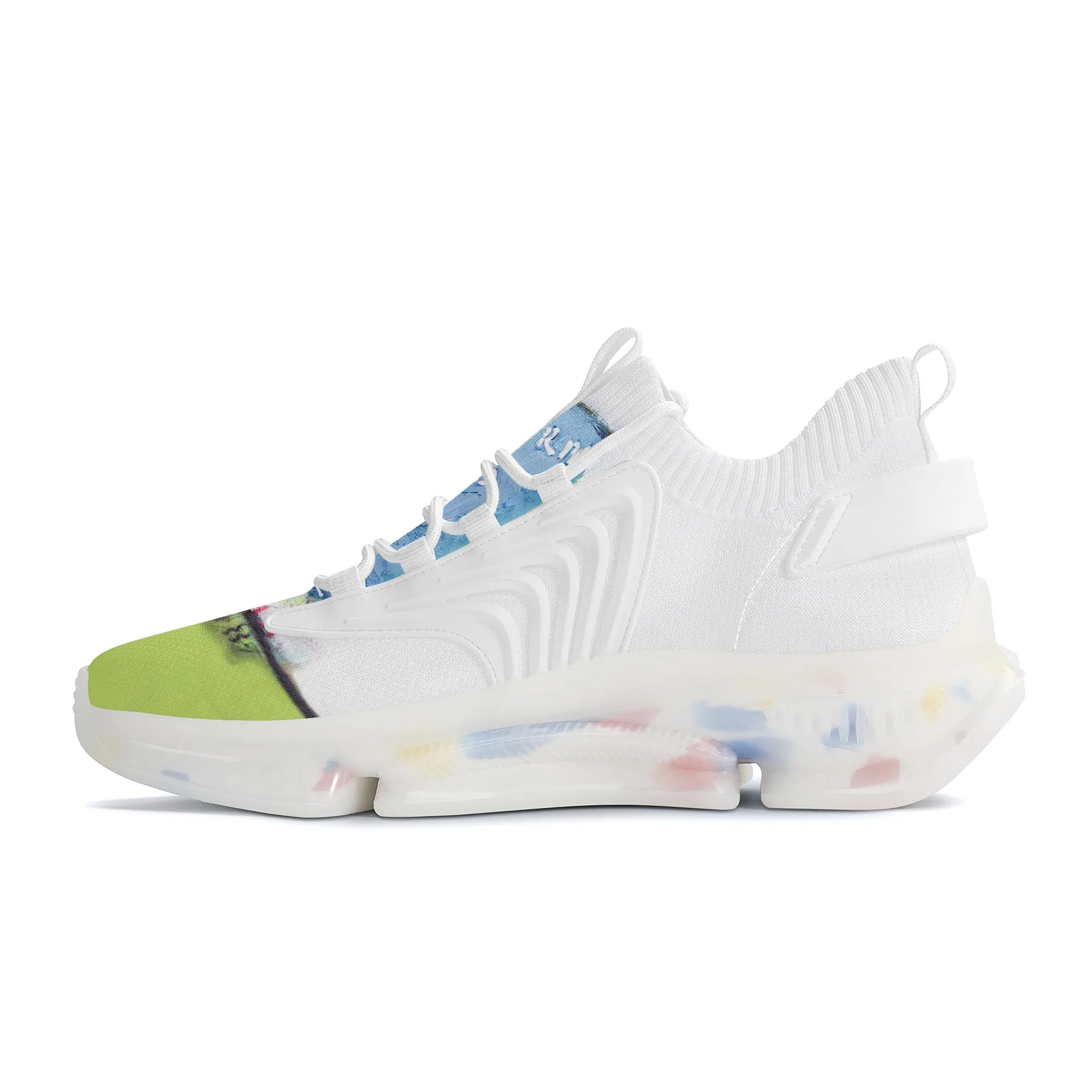 Tropical Air Max React Sneakers - White