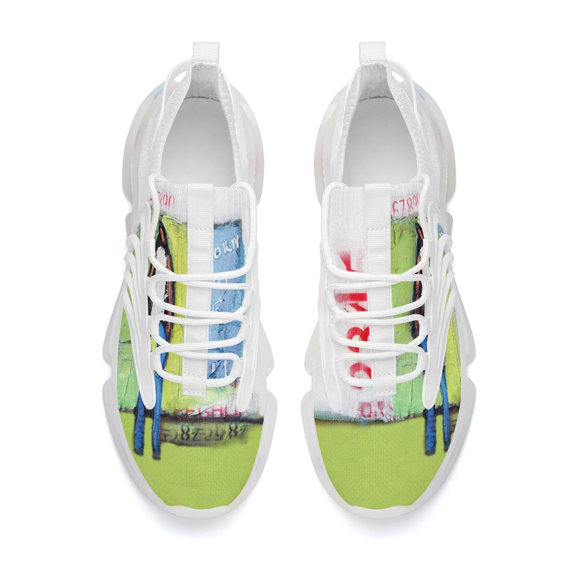 Tropical Air Max React Sneakers - White