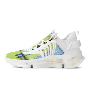 Tropical Air Max React Sneakers - White