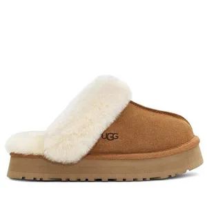 UGG DISQUETTE CHESTNUT SLIDES