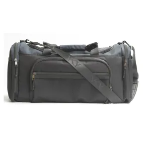 Unisex Vky Sports Gym Sport Travel Weekender Duffel Bag - Black/Navy