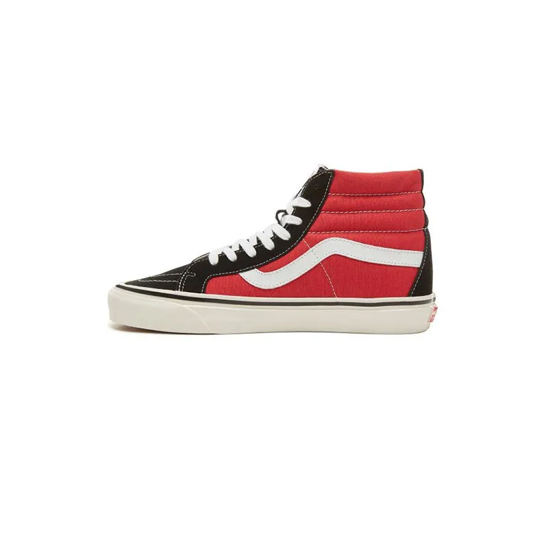 VANS Anaheim Factory Sk8 Hi - Red / Black