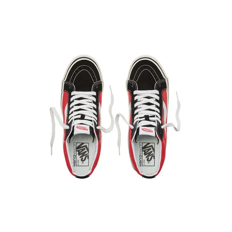 VANS Anaheim Factory Sk8 Hi - Red / Black