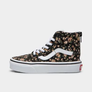 Vans Children's Sk8-Hi Zip Rose Dreams Black / White