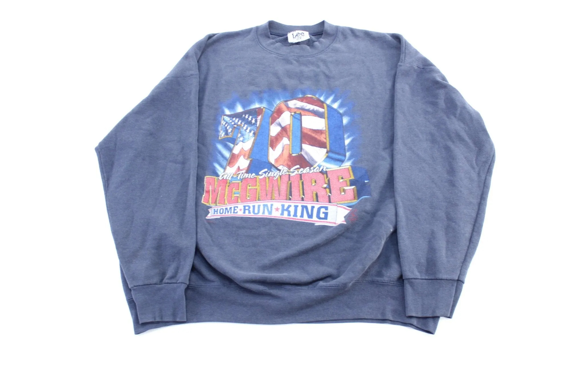 Vintage Mark McGwire 70th Home Run King Graphic Sweatshirt