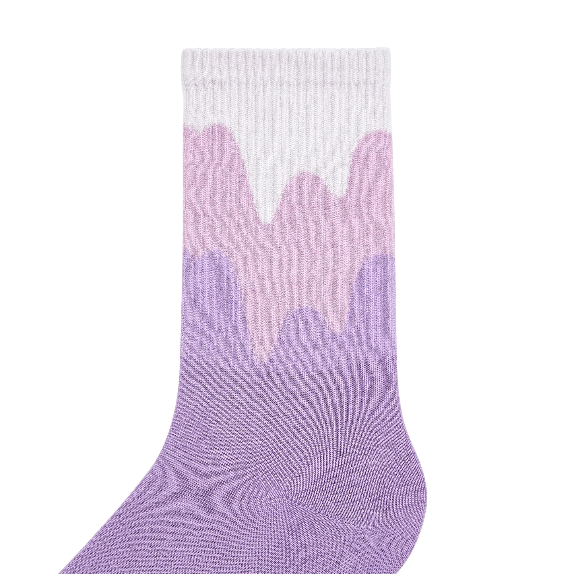 Women's Gradient Paint Quarter Length Socks