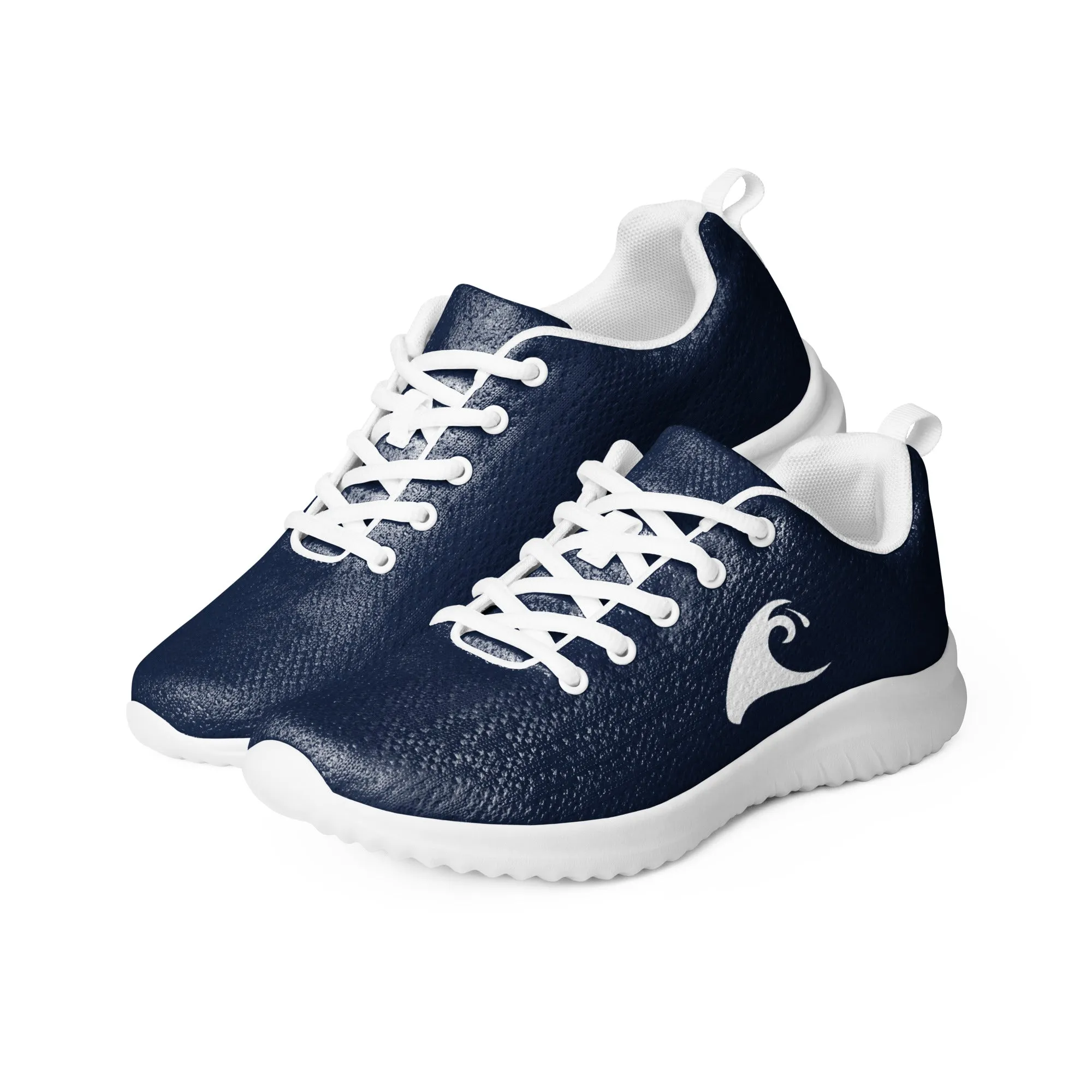 Women’s Navy Blue Athleisure Shoes with Extremely Stoked Epic Wave Logo