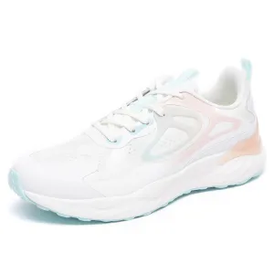 XTEP Women's White Green Bubble Foam Sports Running Shoes (4.5 UK)